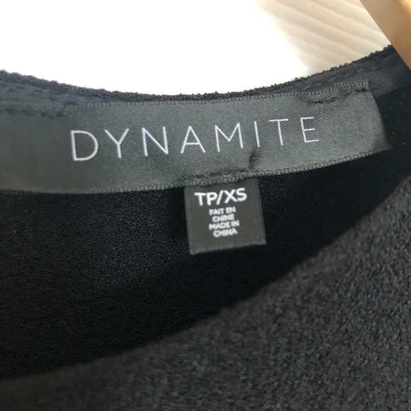Dynamite | Black Flare Workwear Dress | XS - Picture 6 of 7